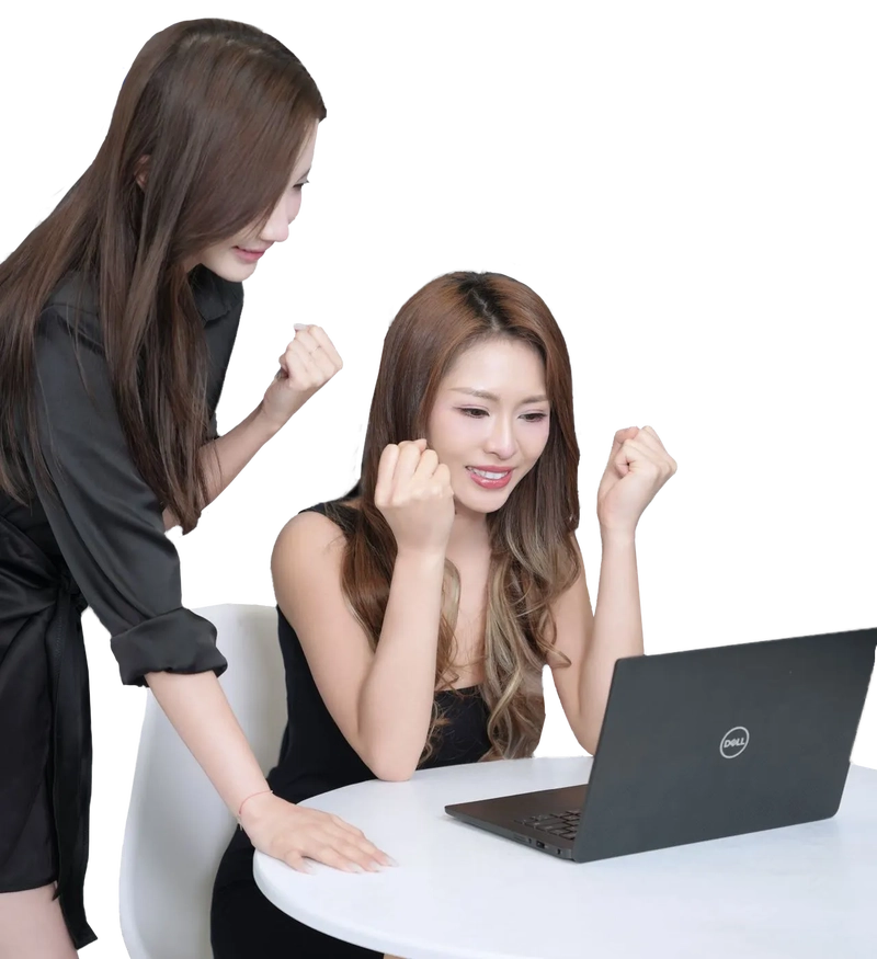 a person is counting money